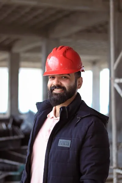 Portrait of a construction worker